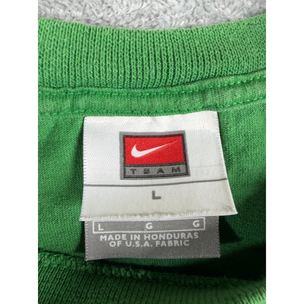 Vtg Nike Team Celtic FC T Shirt Mens L Green Soccer Football Club Graphic Tee - Picture 5 of 8
